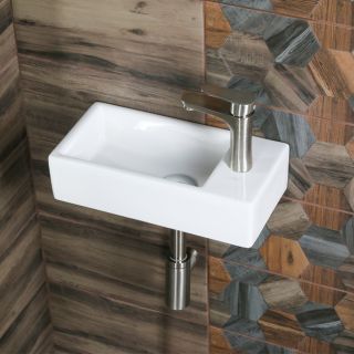 Подвесная раковина Melana 9048DL-805 41см белый